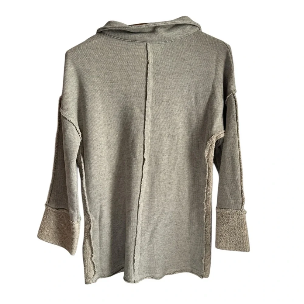 Soft Surroundings Longline Pullover Sweatshirt size XS P
